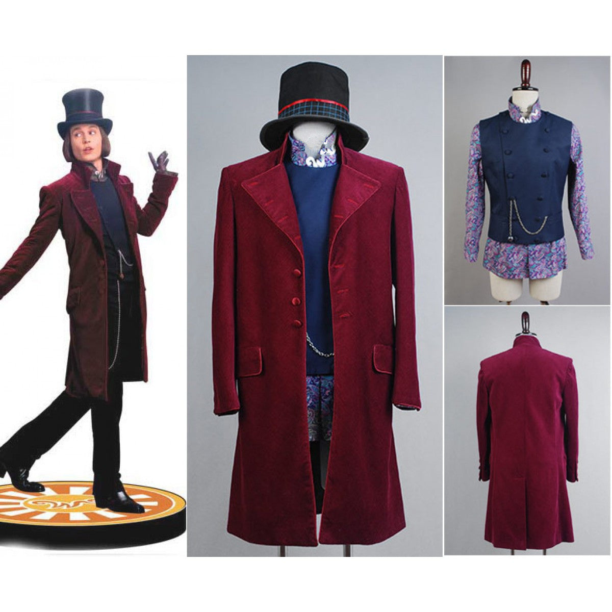 Charlie and the Chocolate Factory Willy Wonka Costume