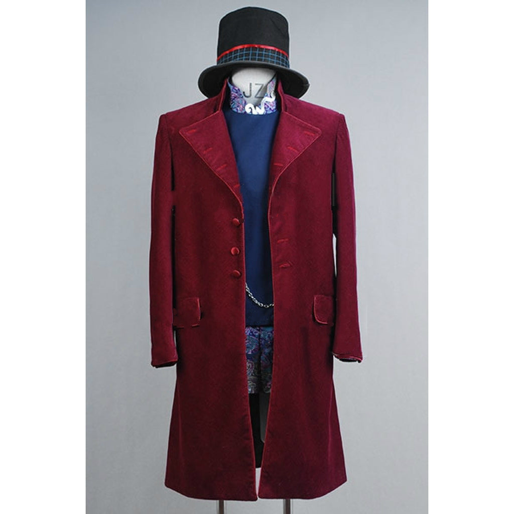 Willy wonka red coat shop