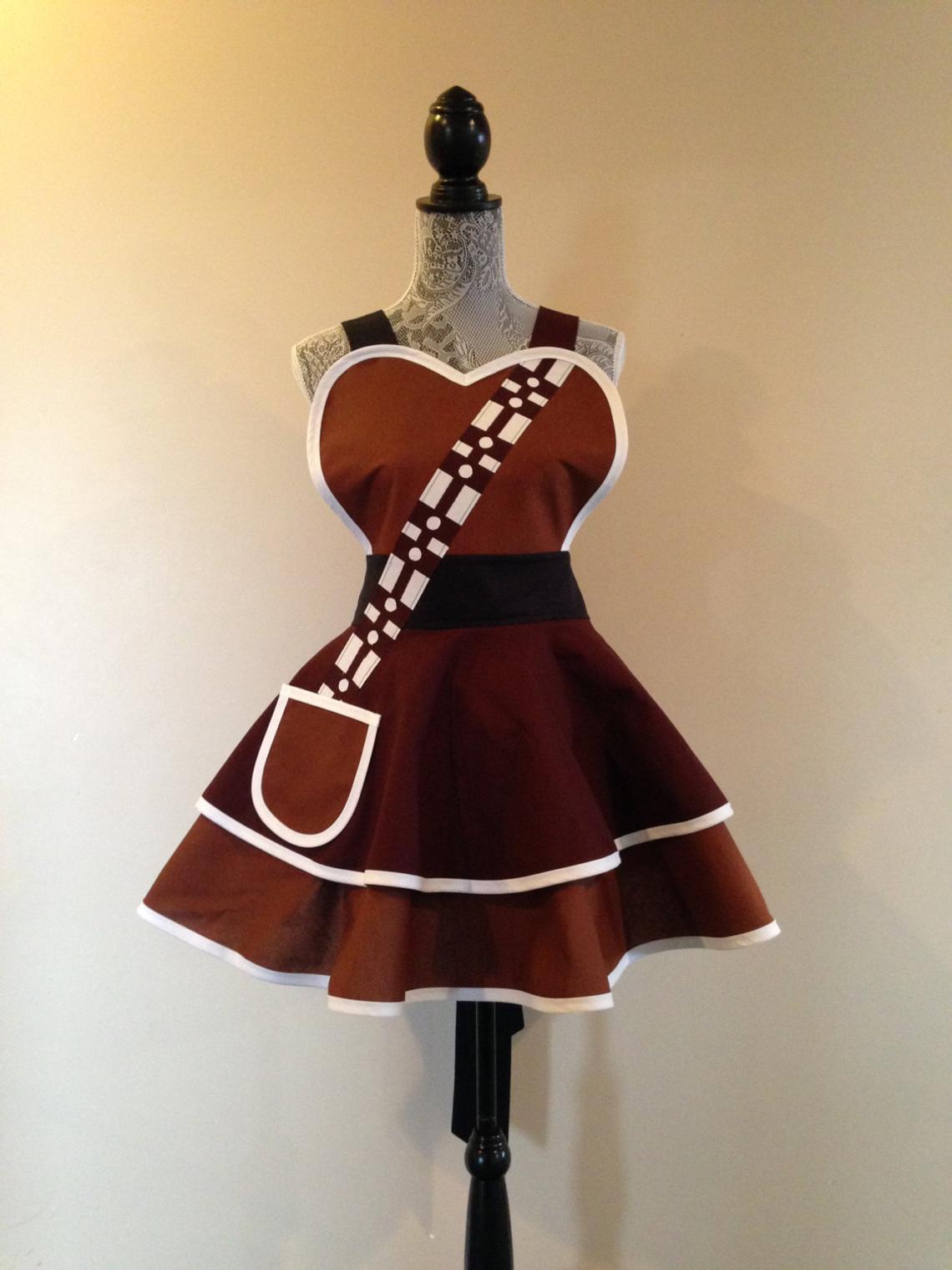 Chewwie Cosplay Apron Retro Apron plus size