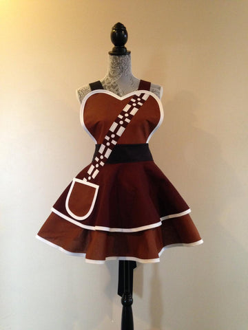 Chewwie Cosplay Apron Retro Apron plus size