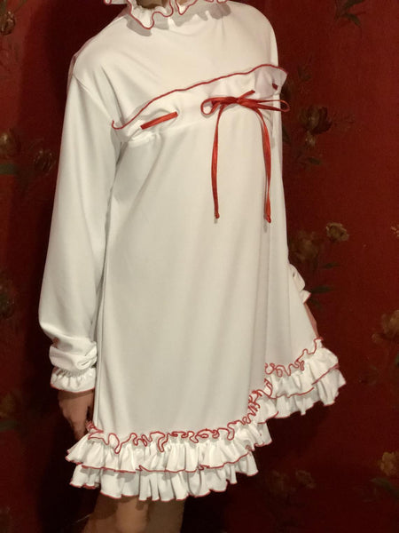Christmas nightgown pajamas Christmas Santa Claus costume