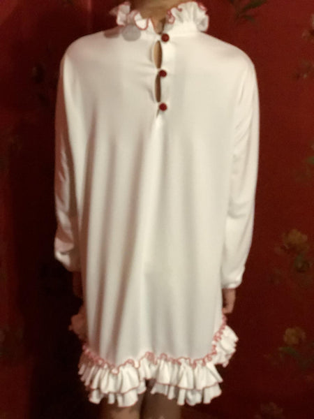 Christmas nightgown pajamas Christmas Santa Claus costume