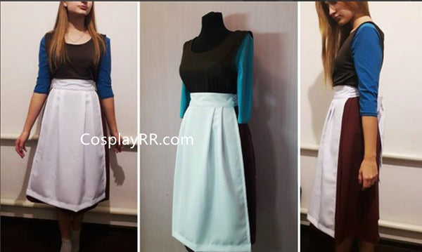 Cinderella Rags Costume Adult Servant Costume