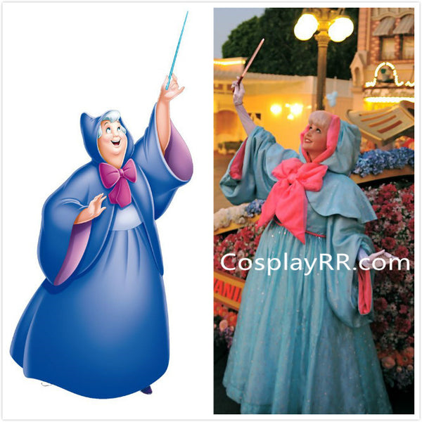Cinderella Fairy Godmother Costume Adults