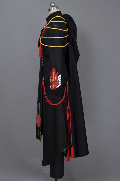 Code Geass Lelouch Costume Cosplay Outfit Code Geass Lelouch of the Rebellion Code Black in Ashford