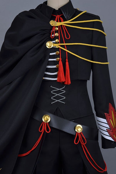 Code Geass Lelouch Costume Cosplay Outfit Code Geass Lelouch of the Rebellion Code Black in Ashford