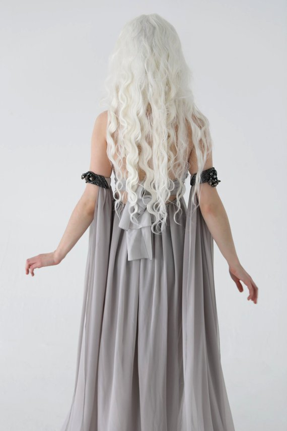 slim fit dress slacks Game of Thrones Daenerys Targaryen Wedding Dress M