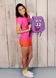 Dora costume dora the explorer cosplay costume with backpack