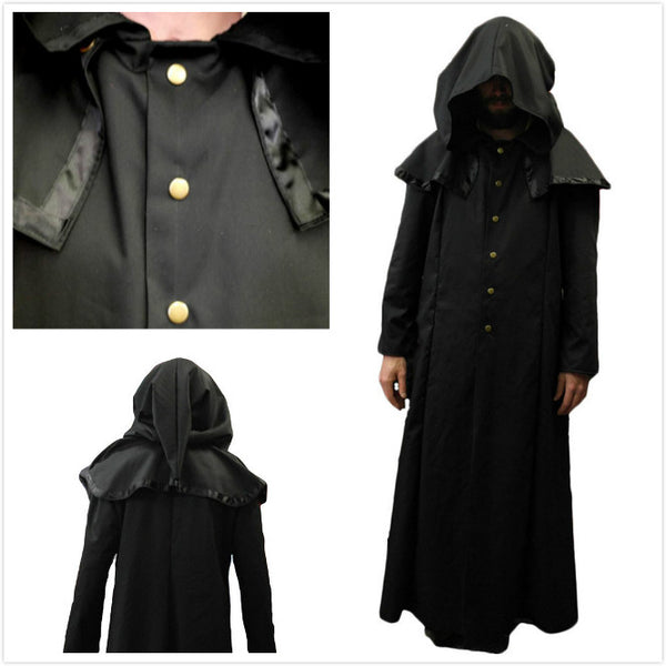 Drill Ghost Nameless Ghoul Robe Coat Costume