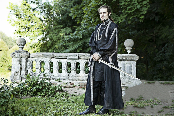 Eastern Europe Medieval Warrior Costume for Male Female