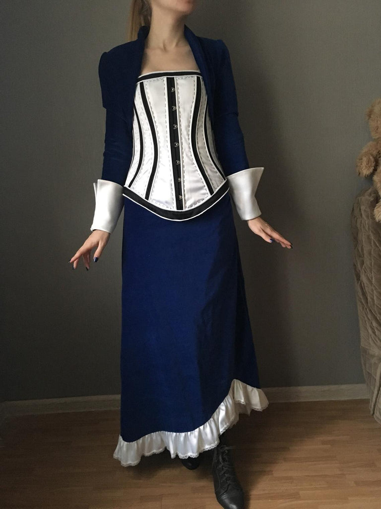 Elizabeth Bioshock Infinite Costume Cosplay dress for Adult – Cosplayrr