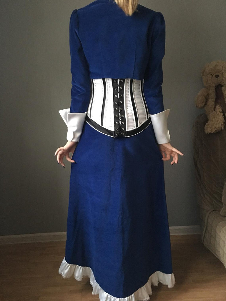 elizabeth bioshock blue dress Elizabeth cosplay from Bioshock Infinite