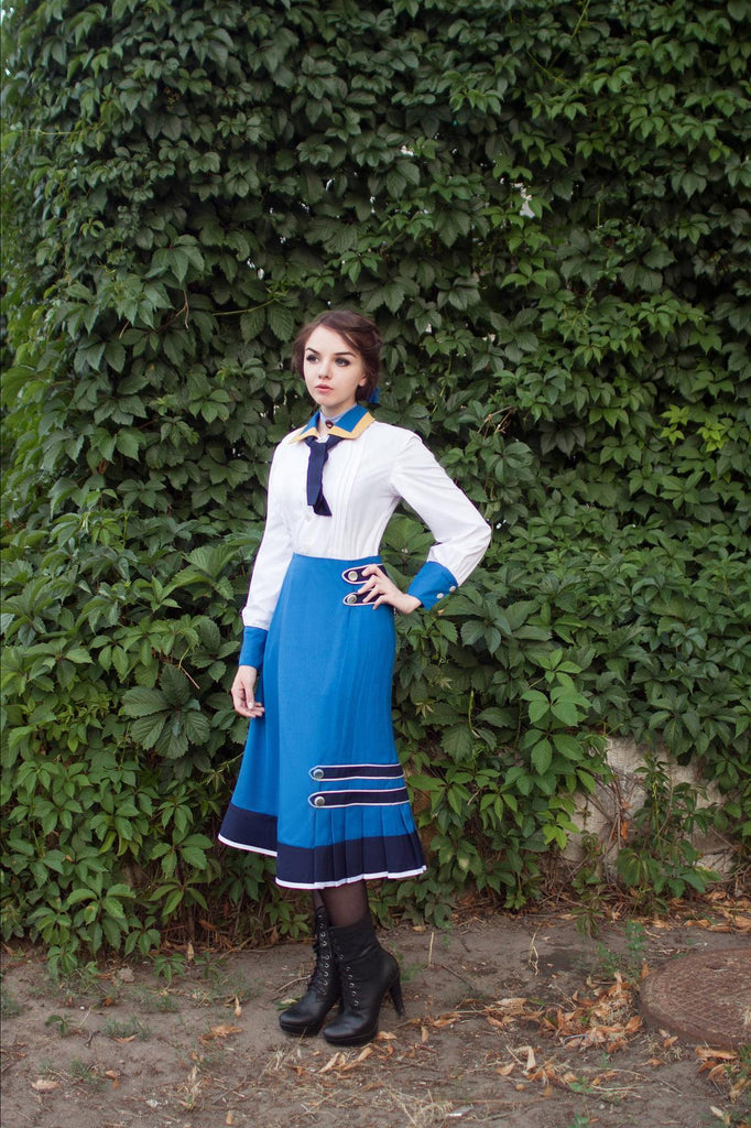 Elizabeth Bioshock cosplay costume outfit Halloween costume Cosplayrr Elizabeth Bioshock cosplay costume outfit Halloween costume Cosplayrr