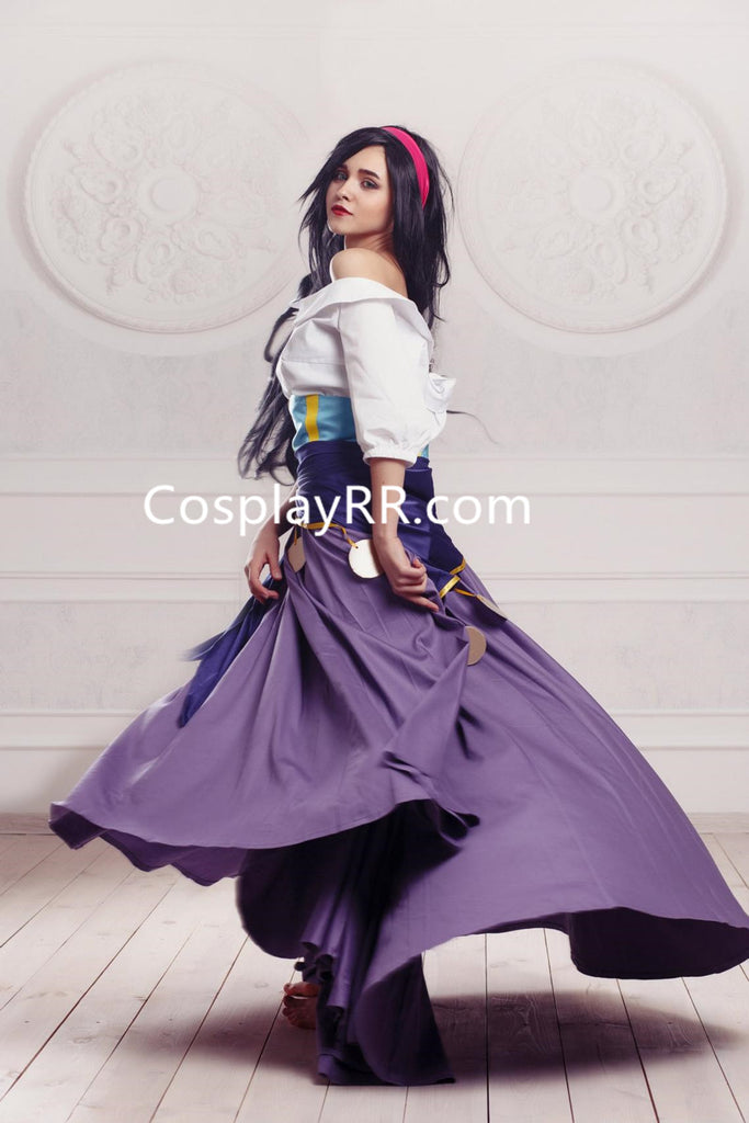Esmeralda costume plus size gypsy dress Cosplayrr
