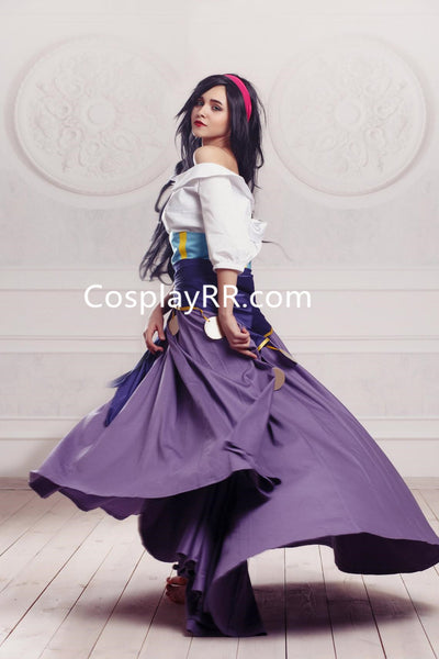 Esmeralda costume plus size gypsy dress