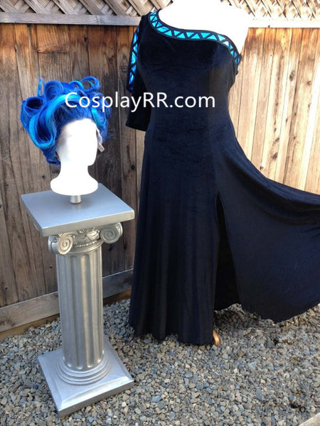 Hades Female Costume for Women Adult God of Underworld