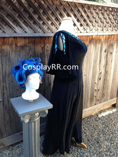 Hades Female Costume for Women Adult God of Underworld