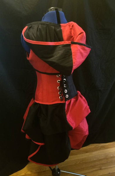 Female Harlequin Costume Harley Quinn Halloween Costume