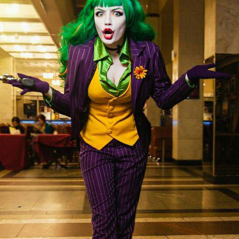 Female Joker Costume for Womens Joker Jack Outfits