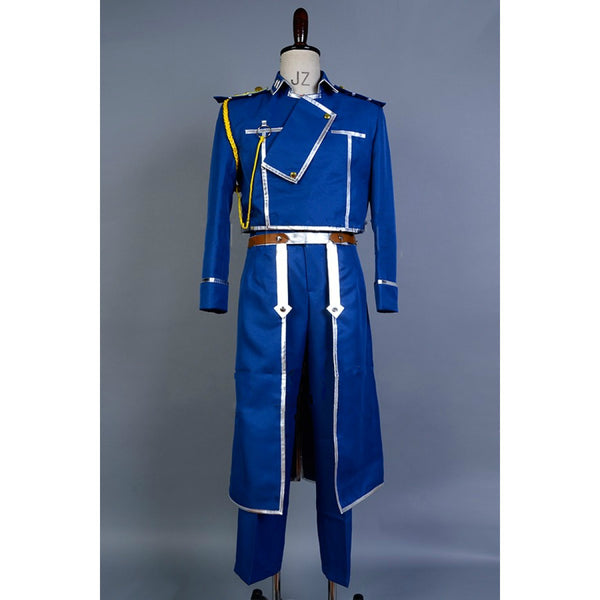 FullMetal Alchemist Cosplay Roy Mustang Costume Uniform Outfits
