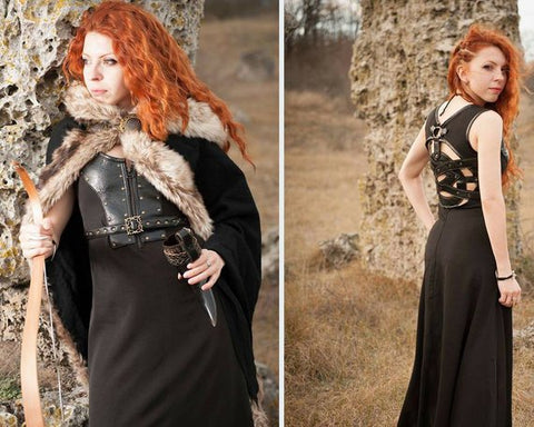 Game of Thrones Celtic Dress Viking Cosplay Costume