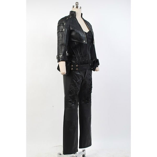 Green Arrow Canary Sara Lance Costume Leather Outfit