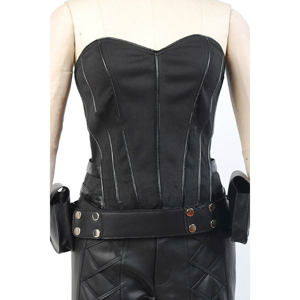 Green Arrow Canary Sara Lance Costume Leather Outfit