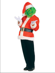 Grinch costume Jim Carrey Christmas Cosplay Costume