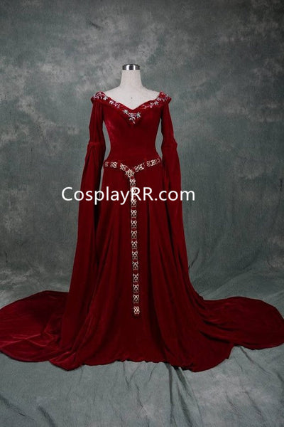 Queen Guineveres Costume Fancy Dress for Adult