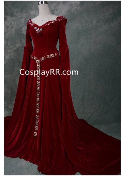 Queen Guineveres Costume Fancy Dress for Adult