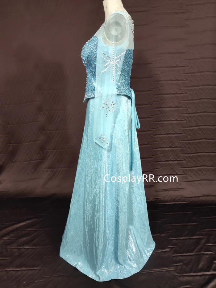 Elegant Elsa Dress Snow Queen Elsa Costume Adult Cosplayrr Elegant Elsa Dress Snow Queen Elsa Costume Adult Cosplayrr