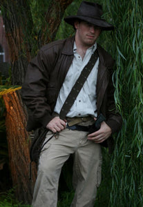 Indiana Jones Costume with hat whip outfit