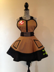 Inspired by Ghost Busters Cosplay Apron Retro Apron Costume