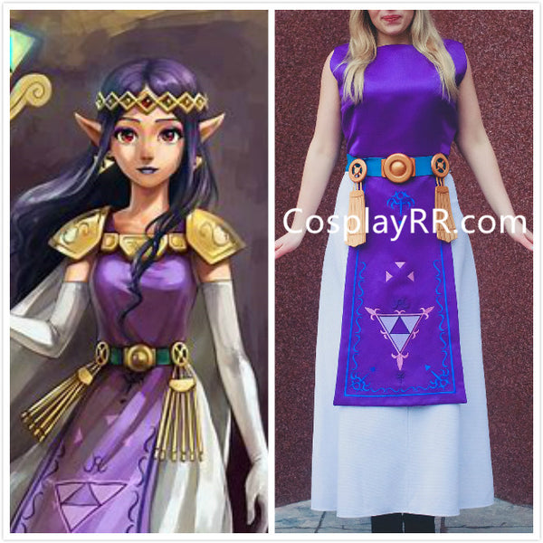 Legend of Zelda Princess Hilda tunic apron costume plus size