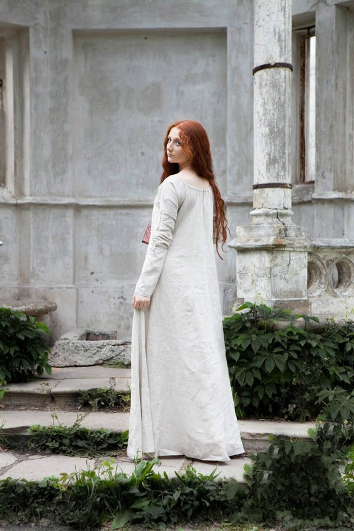 Linen Chemise Sansa Costume Medieval Renaissance Dress