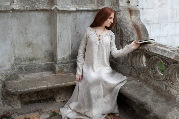 Linen Chemise Sansa Costume Medieval Renaissance Dress