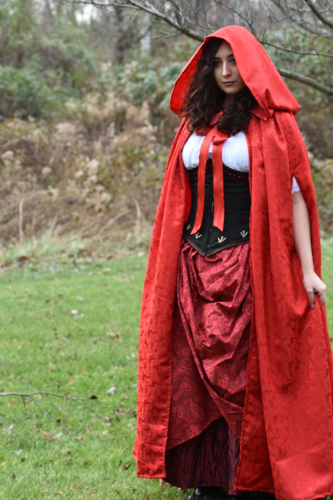 Little Red Ridding Hood Costume with Cloak