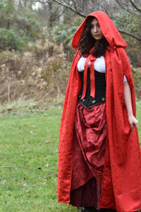Little Red Ridding Hood Costume with Cloak