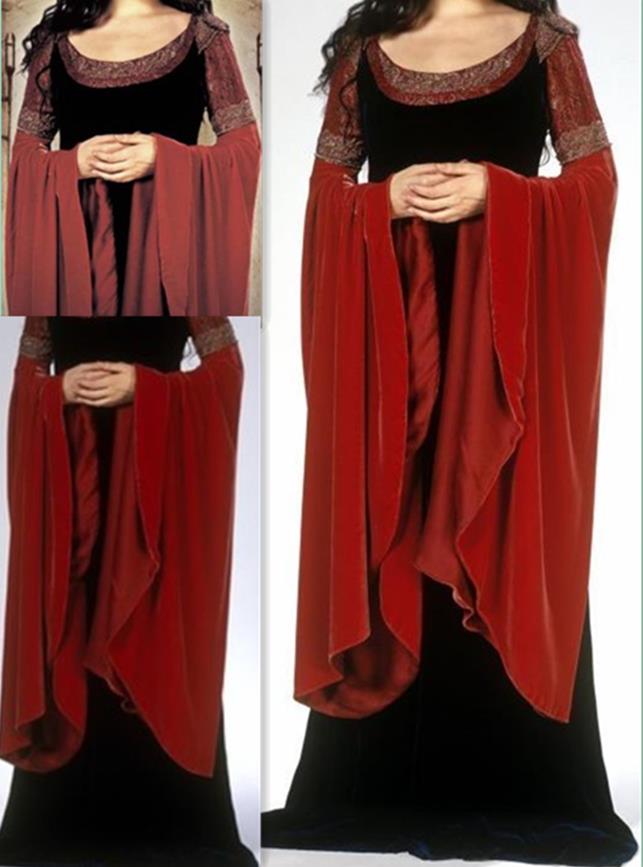 Liv Tyler as Arwen Blood Dress from The Lord of the Rings Return of the King