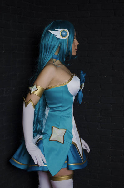 LoL Star Guardian Soraka Costume League of Legends Soraka Halloween Costume Outfit