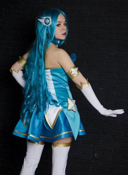 LoL Star Guardian Soraka Costume League of Legends Soraka Halloween Costume Outfit