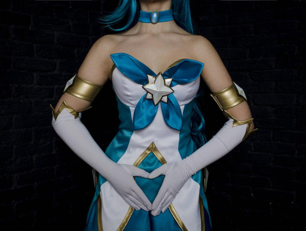 LoL Star Guardian Soraka Costume League of Legends Soraka Halloween Costume Outfit
