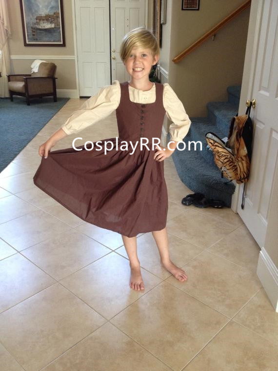 Sound of Music Maria Costume for Girl Adult Plus Size