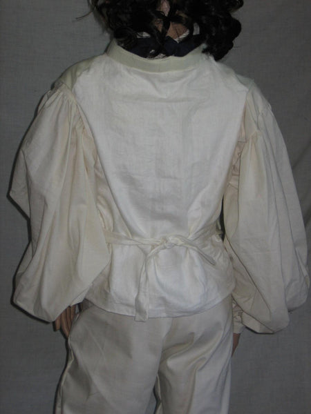 Master and Commander uniform Russell Crowe costume coat, vest, shirt with cravat, and breeches