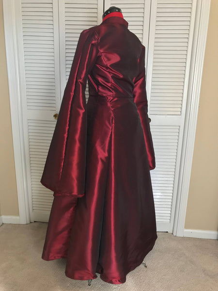 Melisandre Costume UK Cosplay Dress Red medieval dress