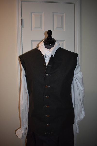 Men's 18th Century Scottish Historical Suit Vest Hamilton Costume