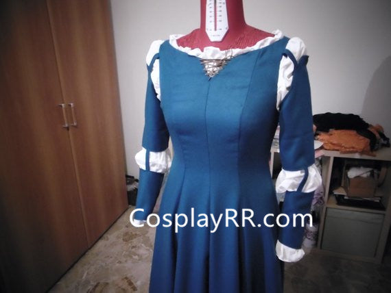 Brave Merida Costume Party Version Merida Dress Plus Size