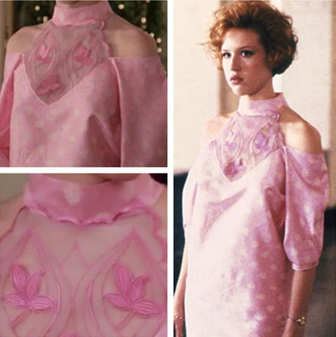 Molly Ringwald as Andie Pink Prom Dress from Pretty in Pink