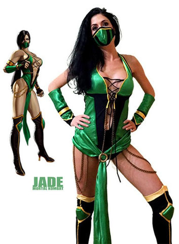 Mortal Kombat Jade Costume Jade MK Costume