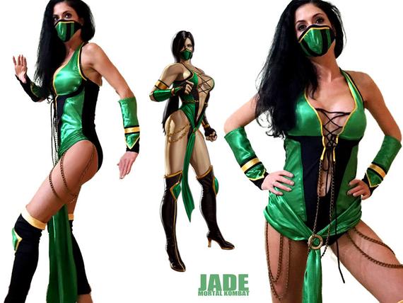 Mortal Kombat Jade Costume Jade MK Costume